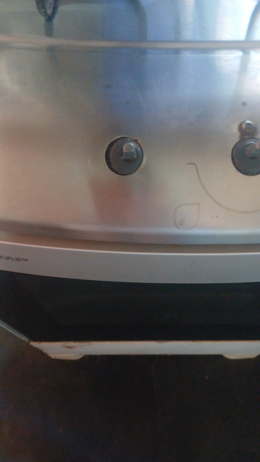Válvula de segurança do forno