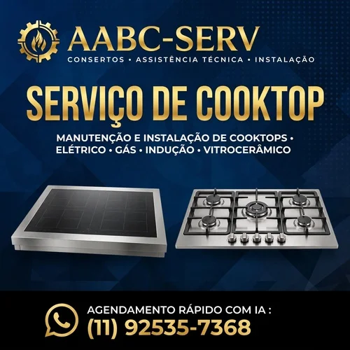 Cooktop bocas não acendem